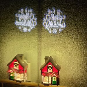 Bath & Body Works Santa’s Workshop Merry Christmas Projector Wallflower Plug In